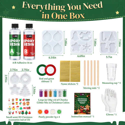Christmas Ornaments Making All-in-one Kit