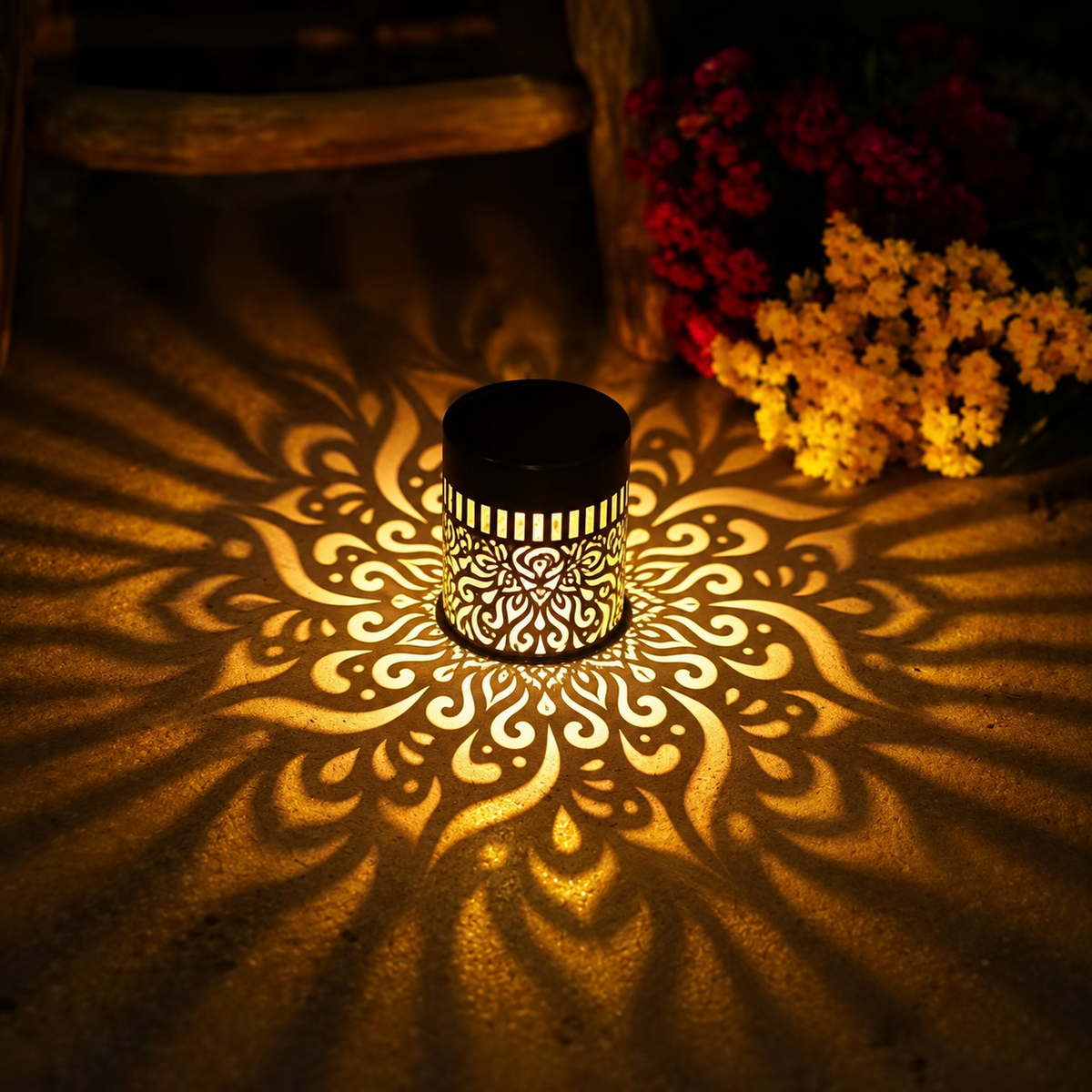 Kindulo™ Christmas Decorative Solar Projection Light, IP65 Waterproof