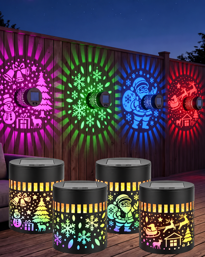 Kindulo™ Christmas Decorative Solar Projection Light, IP65 Waterproof