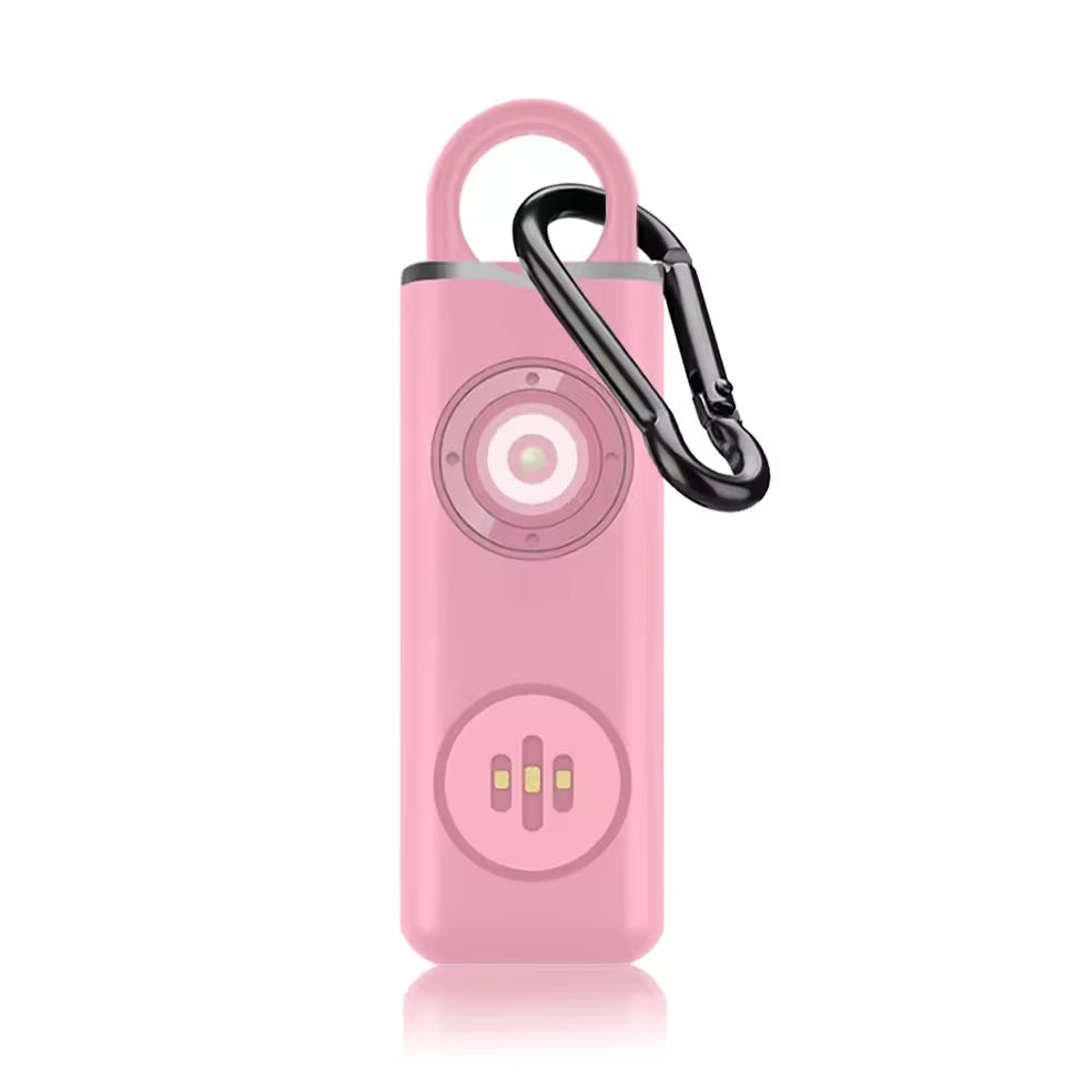 Hollarm Self Defense Alarm 130dB Anti-wolf Personal Alarm for Woman With LED Light USB-C Charge Emergency Anti-Attack Keychain