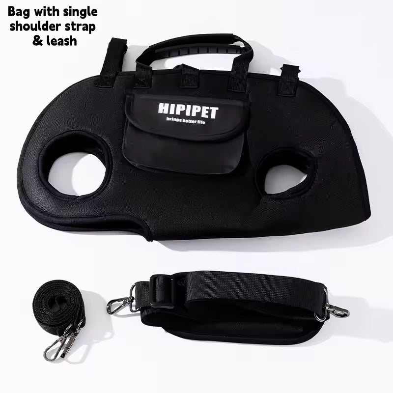 Dog Bag Out Portable Breathable Multi-Functional Traction Backpack Easy to Clean Backpack Breathable Adjustable Cat Bag Petstrap
