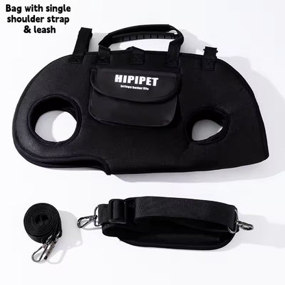 Dog Bag Out Portable Breathable Multi-Functional Traction Backpack Easy to Clean Backpack Breathable Adjustable Cat Bag Petstrap