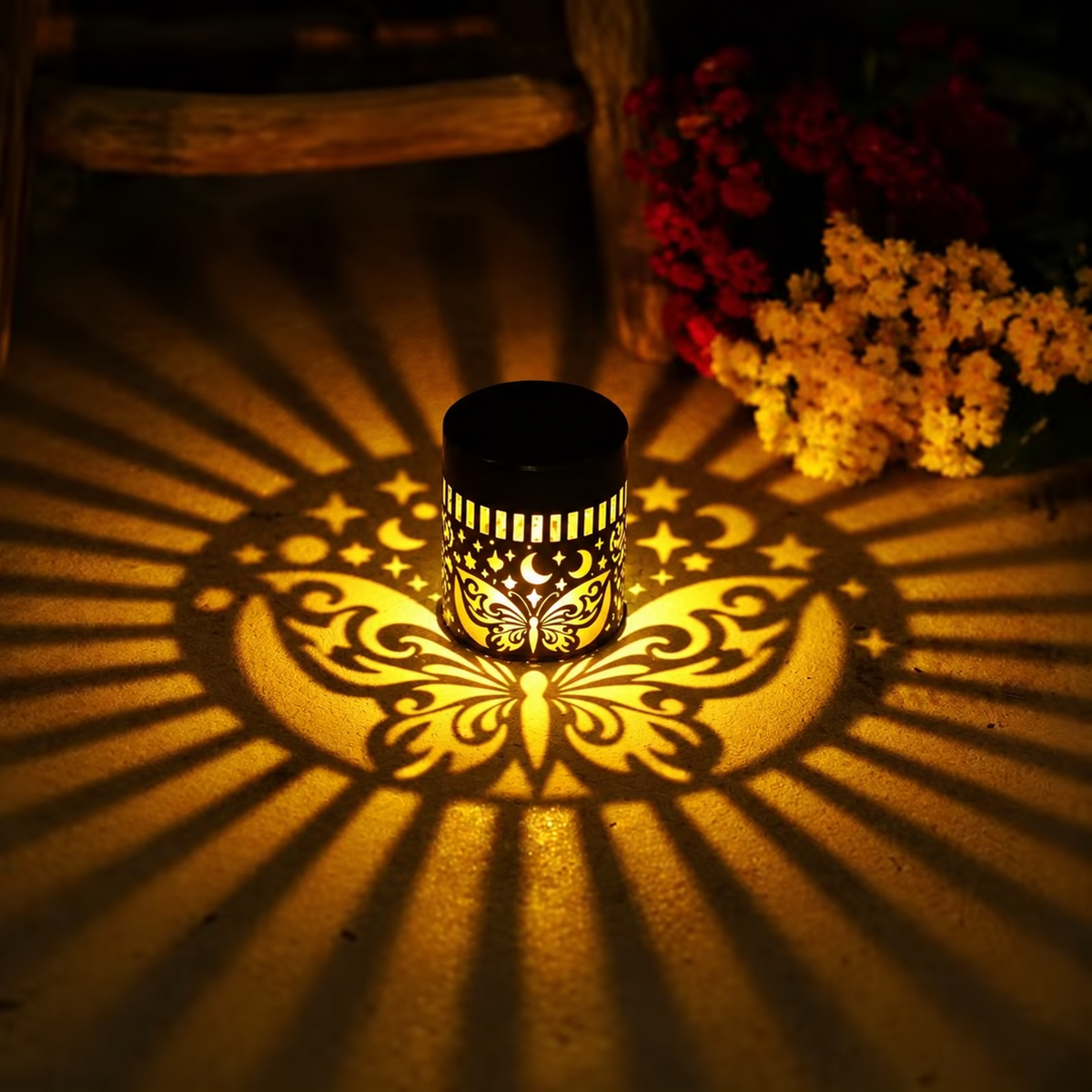 Kindulo™ Christmas Decorative Solar Projection Light, IP65 Waterproof