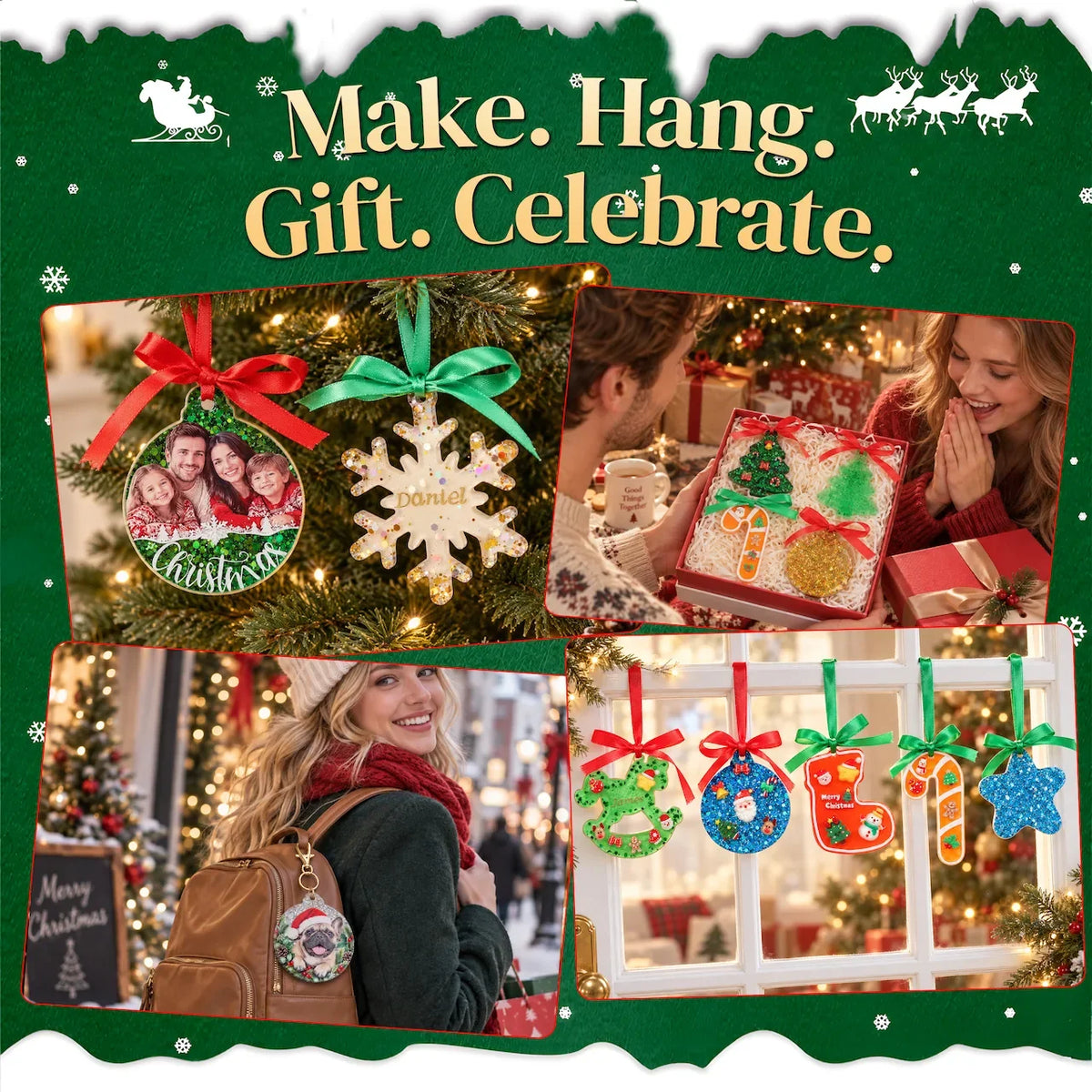 Christmas Ornaments Making All-in-one Kit